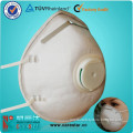 Disposable N95 mask with valve